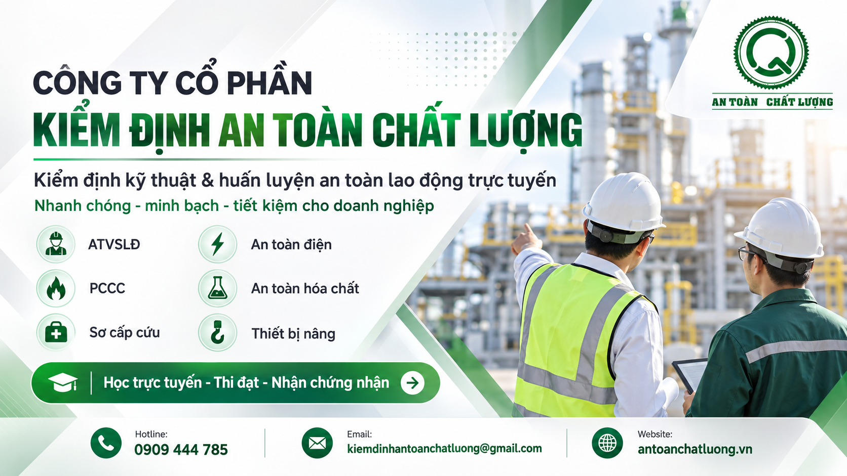 Banner An Toàn Chất Lượng